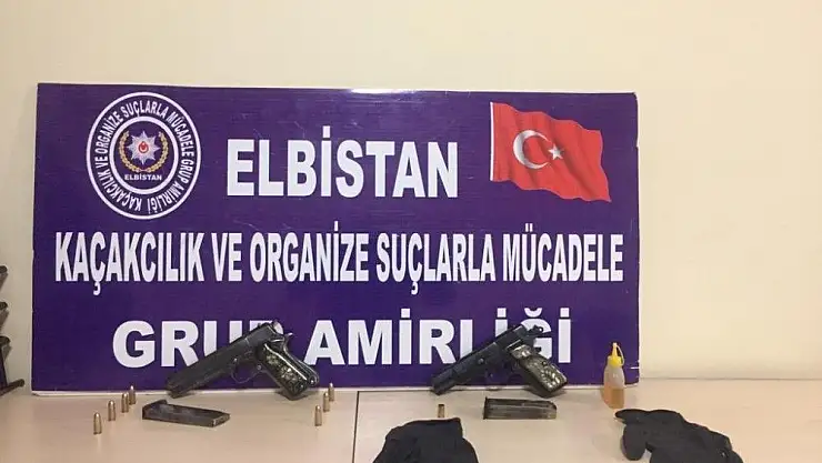'Elbistan´da silah kaçakçılığı operasyonunda 2 kişi tutuklandı'