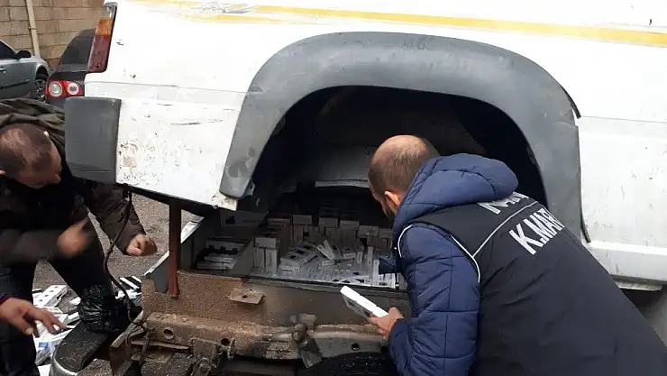 'Kahramanmaraş´ta 2 bin 500 paket kaçak sigara ele geçirildi'