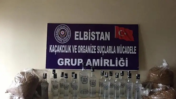 'Kahramanmaraş´ta kaçak içki operasyonunda 8 gözaltı'