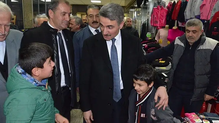 'Vali Aydın Baruş´tan esnaf ziyaretleri'