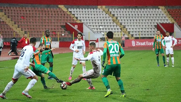 'Ziraat Türkiye Kupası: Kahramanmaraşspor: 2  - Aytemiz Alanyaspor: 1'