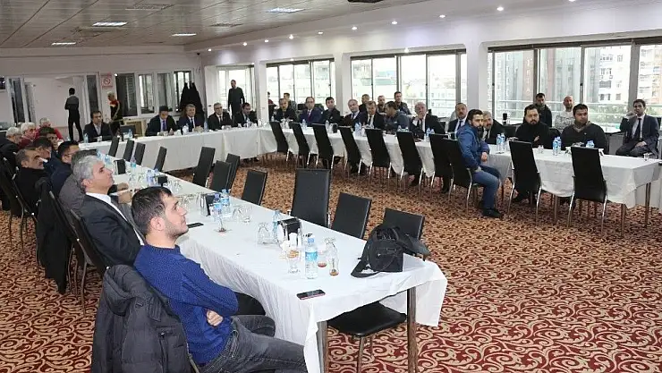 'Mili eğitim müdürlüğü basın mensupları ile bir araya geldi'