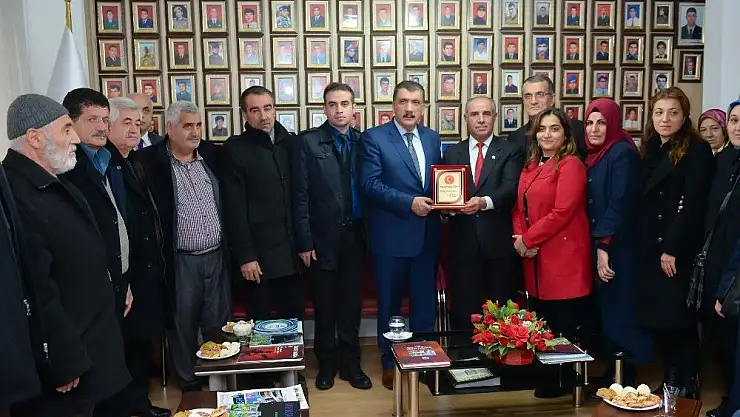 'Başkan Gürkan, Şehit Aileleri ve Gazilerle bir araya geldi'