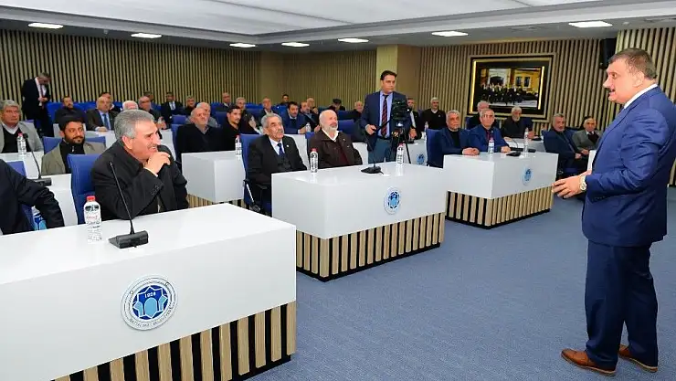 'Başkan Gürkan, muhtarlarla biraraya geldi'