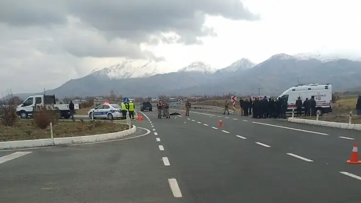 'Elazığ´da trafik kazası:1 ölü'