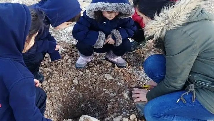 'Mercan Koleji´nde fidan dikimi gerçekleştirildi'
