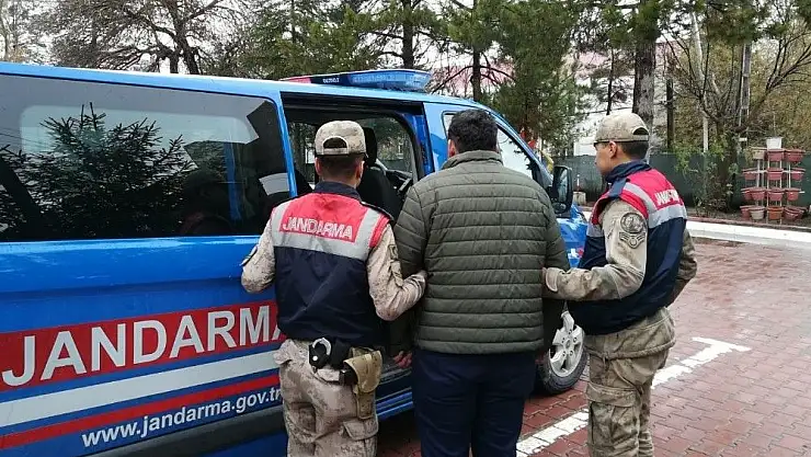 'Cezaevi firarisi, jandarmanın takibi sonucunda yakalandı'