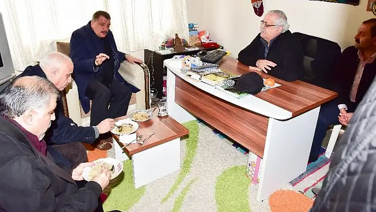'Başkan Gürkan, Lokma gününe katıldı'
