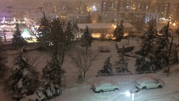 'Elazığ´da eğitime kar tatili'