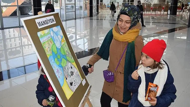 'Çocuklar resimle, gençler kompozisyonla kente saygıyı anlattılar'