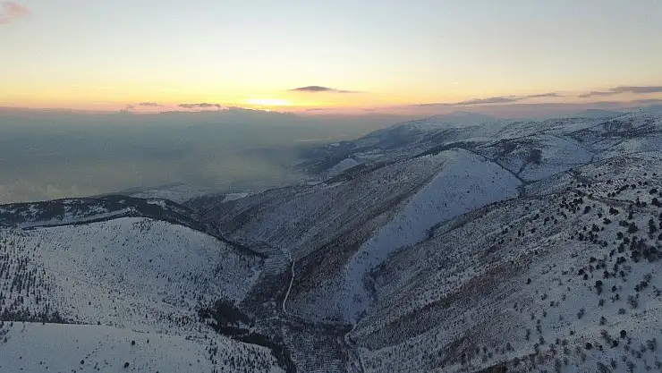 'Kahramanmaraş´ta kartpostallık ´kar´ manzarası'