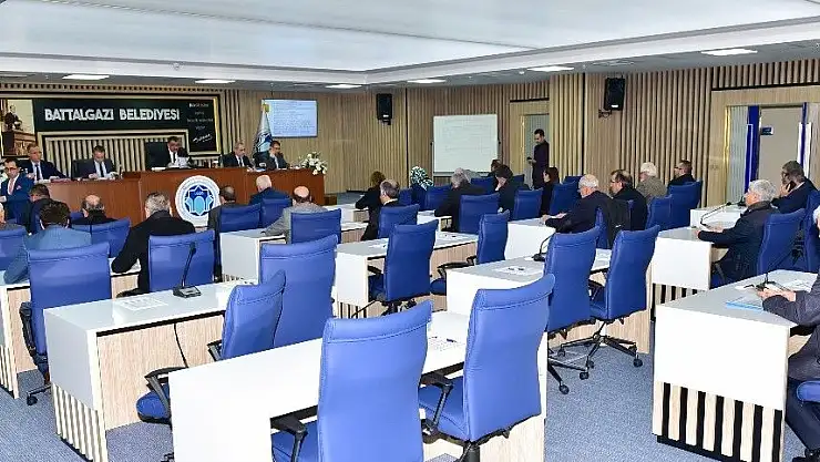 'Battalgazi Belediye Meclisi toplandı'