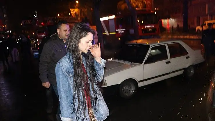 '(ÖZEL)Sevgilisine kızan kadın evi yaktı, son anda kurtarıldı'