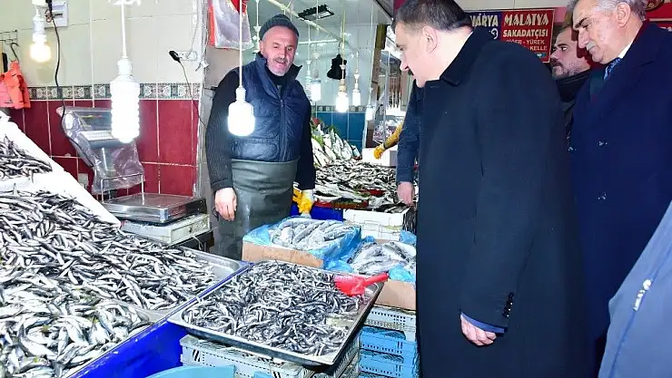 'Başkan Gürkan, çarşı esnafını ziyaret etti'