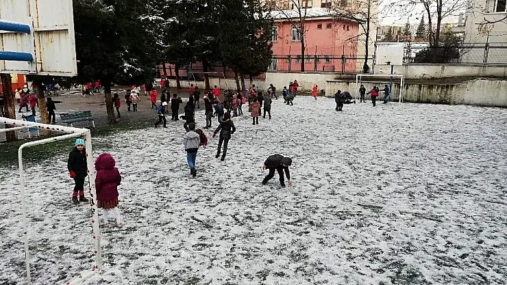'Kahramanmaraş´ta eğitime kar tatili'