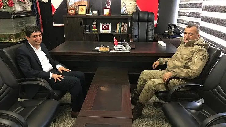'Albay Atasoy Başkan Aslan ile bir araya geldi'