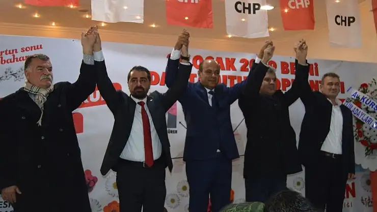 'CHP´nin Besni ve belde belediye başkan adayları tanıtıldı'