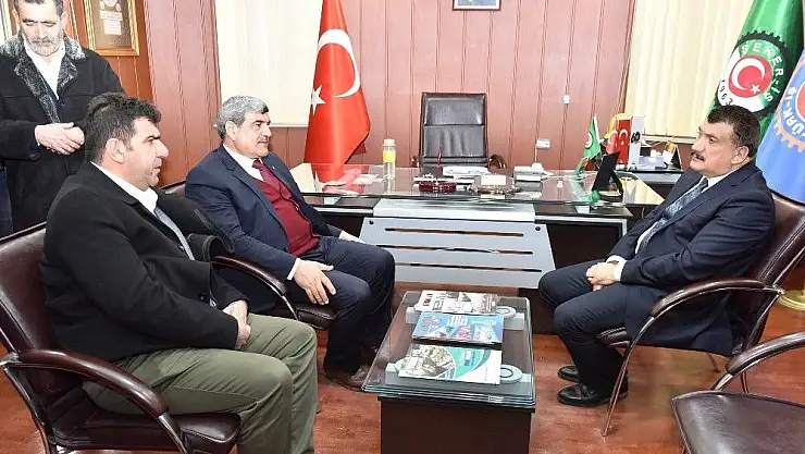'Başkan Gürkan´dan Şeker İş Sendikasına ziyaret'