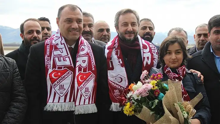 'Elazığ´da Vali Kaldırım ve TSO Başkanı´na coşkulu karşılama'