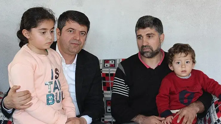 'Milletvekili Tutdere içine çadır kurulan evi inceledi'