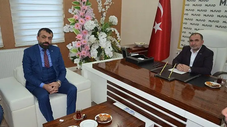 'MÜSİAD´a `Hayırlı olsun´ ziyaretleri devam ediyor'