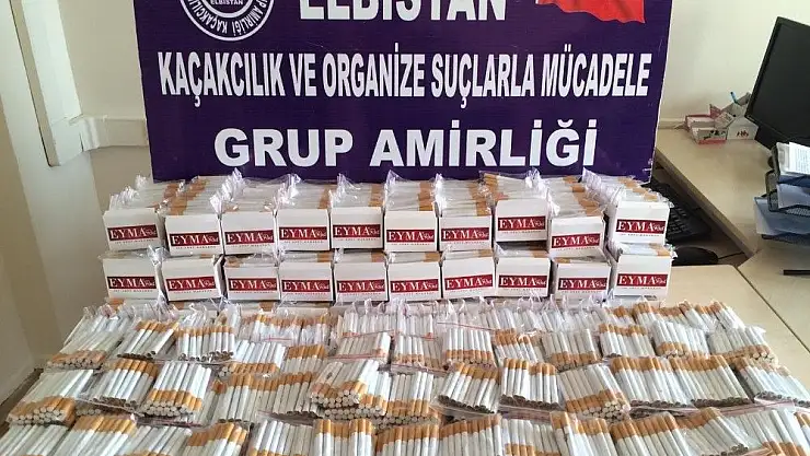 'Kahramanmaraş´ta kaçak sigara operasyonu'