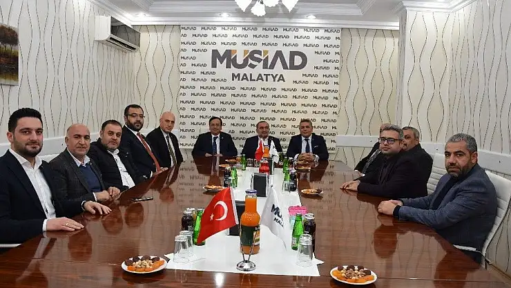 'Sadıkoğlu´ndan MÜSİAD´a hayırlı olsun ziyareti'