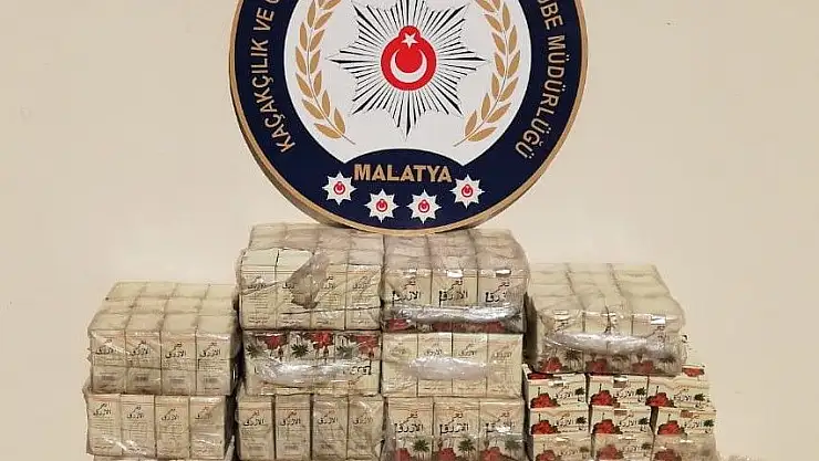 'Malatya´da kaçak nargile kömürü ele geçirildi'
