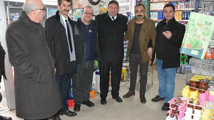 'İyi Partili Parlak esnaflardan destek istedi'