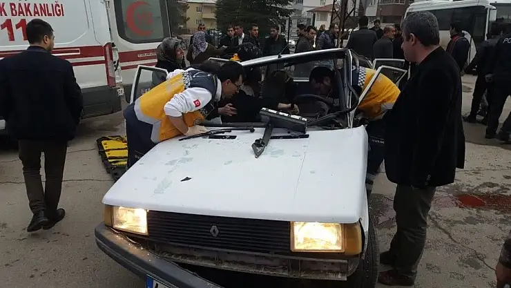 'Kahramanmaraş´ta trafik kazası: 4 yaralı'