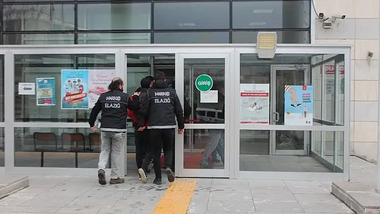 'Eroinle yakalanan 2 şüpheli tutuklandı'