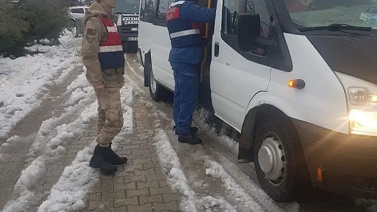 'Jandarmadan huzur ve güven uygulaması'