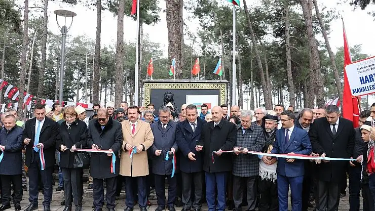 'Kahramanmaraş´ta Hocalı Parkı açıldı'