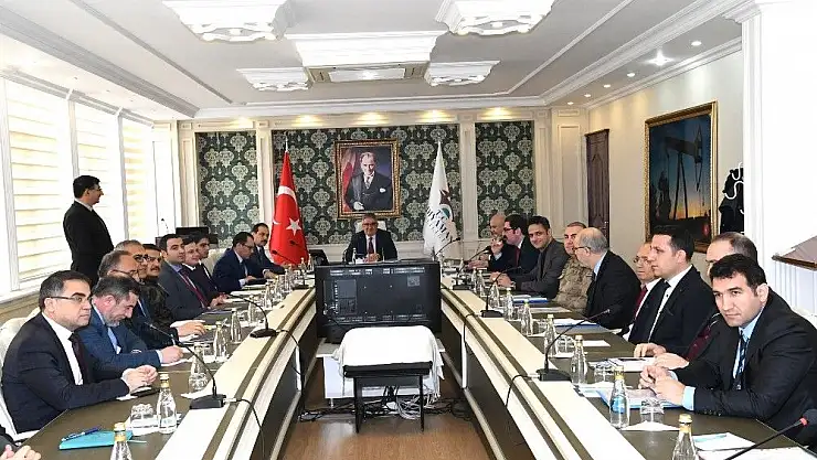 'Bağımlılıkla mücadele toplantısı yapıldı'