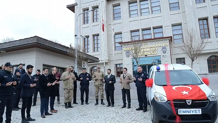 'Darende İlçe  Emniyet Müdürlüğüne yeni araç'