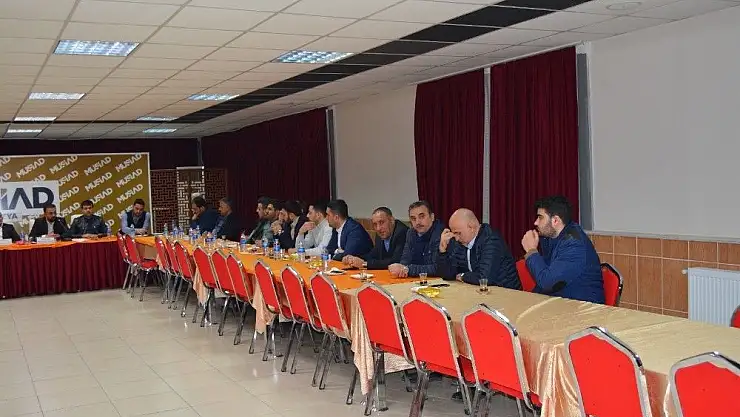 'İnşaat sektöründeki sıkıntılar MÜSİAD´da ele alındı'