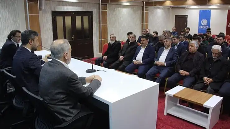 'SP Büyükşehir adayı Marasalı´dan AGD´ye ziyaret'