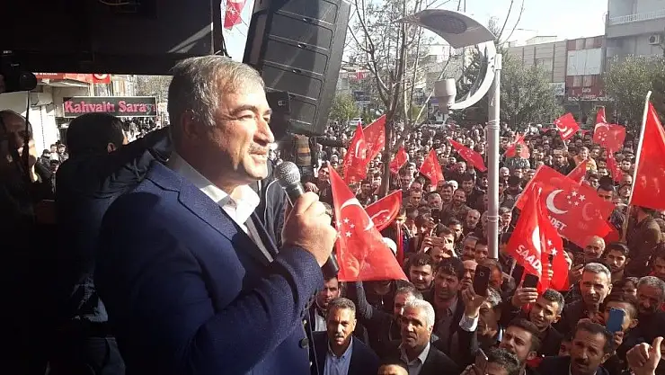 'Saadet Partisi Kahta seçim koordinasyon merkezi açıldı'