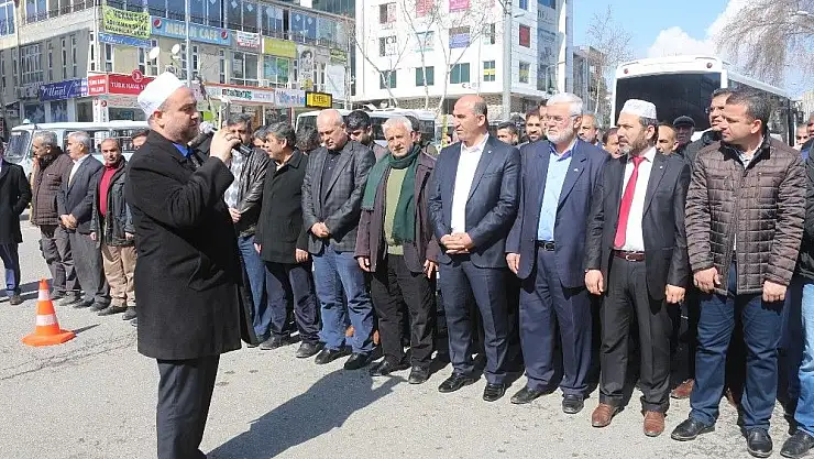 'Adıyaman´da Mısır protestosu yapıldı'