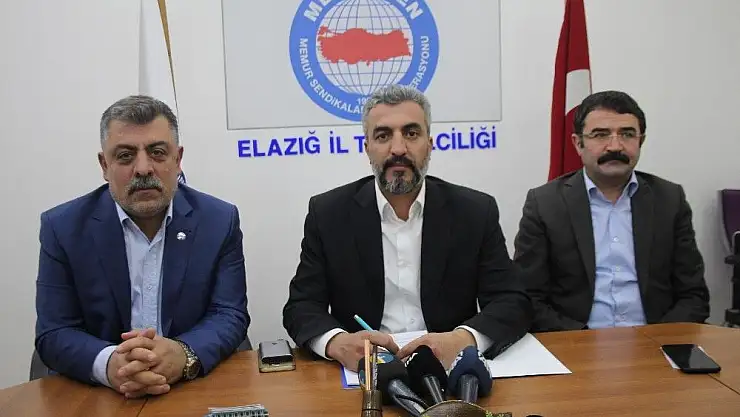 'Elazığ´da Memur-Sen´den Mısır´daki idamlara tepki'