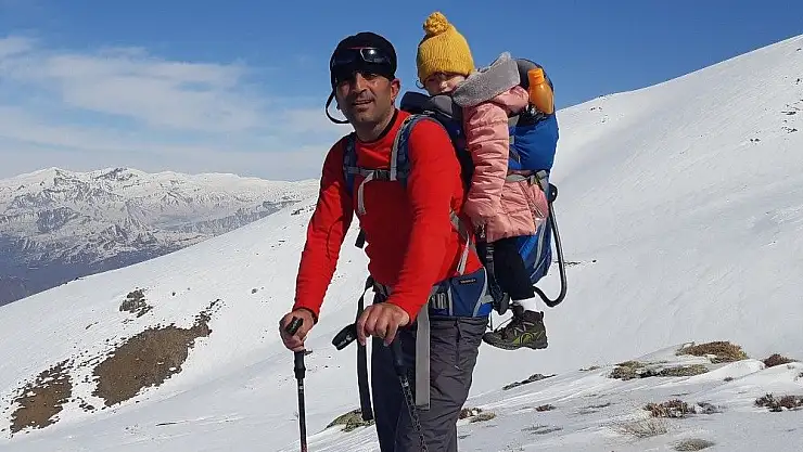 'Dağcılar, Akdağ´a tırmandı'