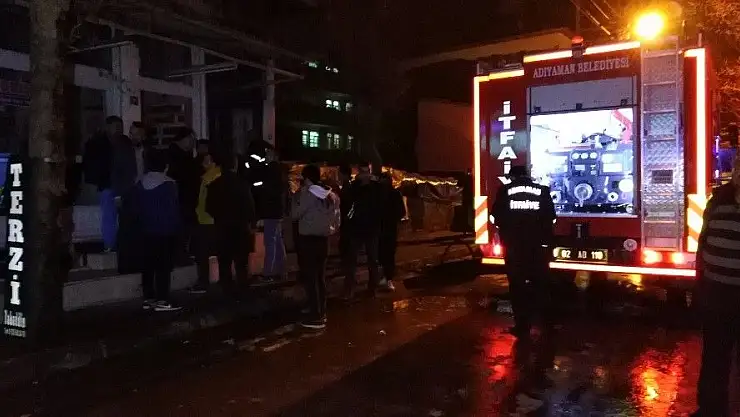 'İkamette çıkan yangın korkuttu'