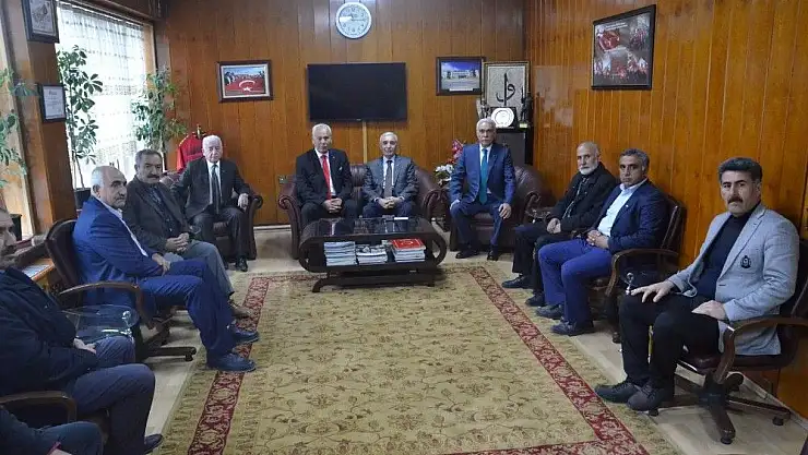 'Hekimhan Cumhur ittifakından ESKKK´ya ziyaret'