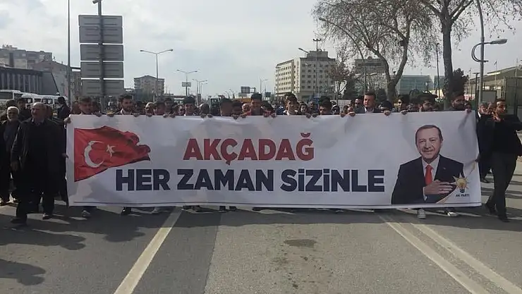 'Akçadağlılardan Erdoğan´ın mitingine büyük ilgi'