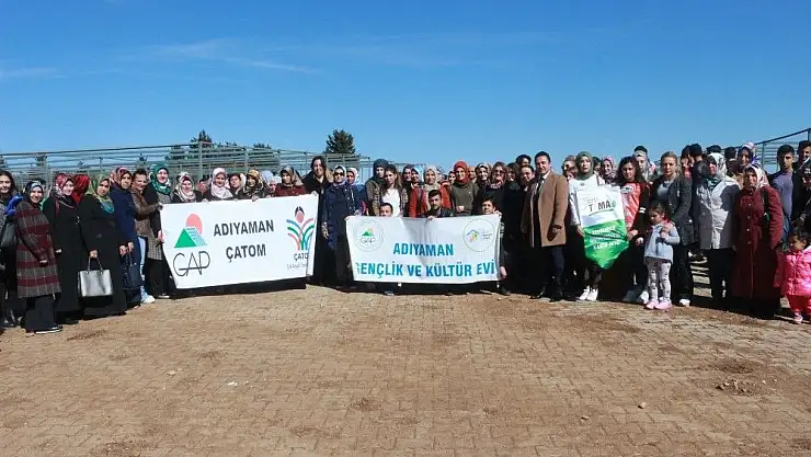 'Kadınlar Kadınlar Günü´nde fidan tohumu ekti'