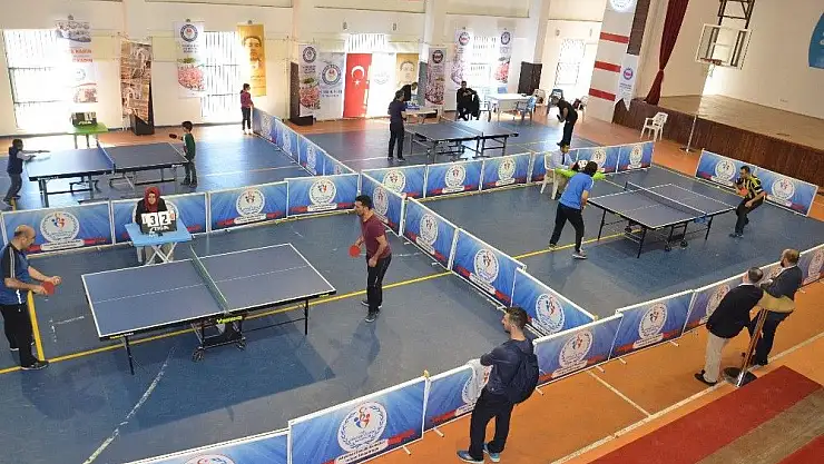 'Memur- Sen 2. Geleneksel Masa Tenisi Turnuvası yapıldı'