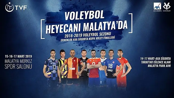 Voleybolda kupa heyecanı Malatya´da yaşanacak