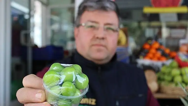 '500 liralık erik çağlasının fiyatı dudak uçuklatıyor'