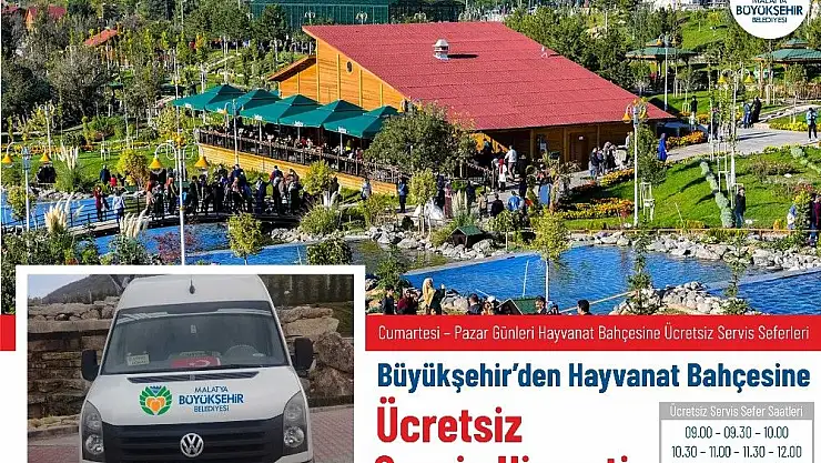 'Büyükşehir´den Hayvanat Bahçesine ücretsiz ring hizmeti'