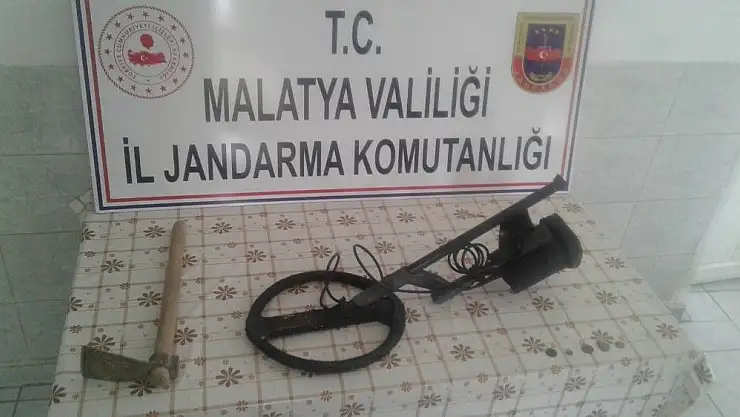 'Kaçak kazıya suçüstü'